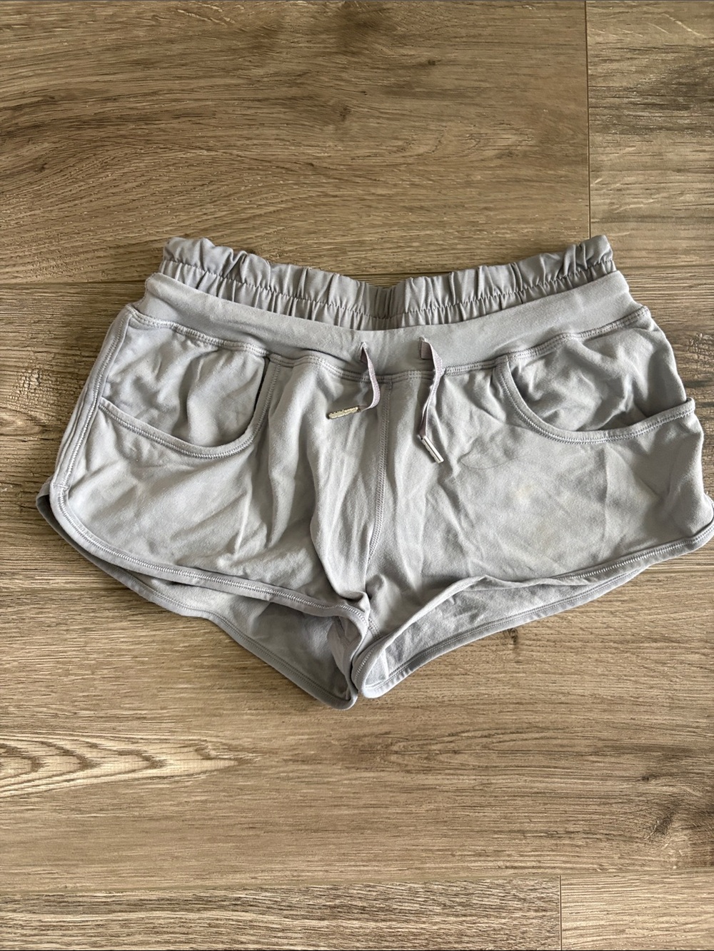 lululemon athletica Light Gray Women's Athletic Lounge Shorts